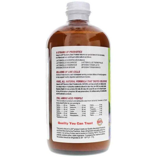 Acidophilus Probiotic Liquid, Natures Life